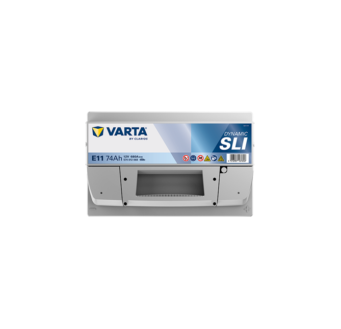 Μπαταρία VARTA Dynamic SLI E11 (74Ah 680A 12V)