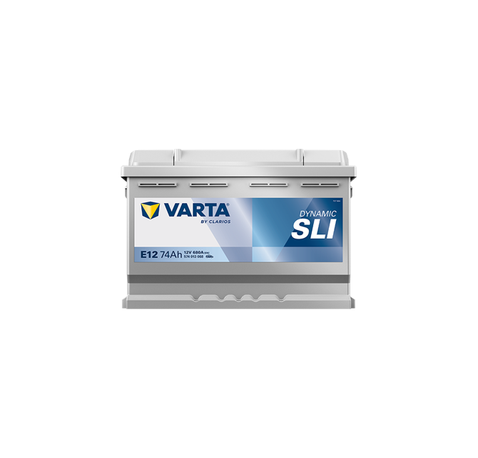 Μπαταρία VARTA Dynamic SLI E12 (74Ah 680A 12V)