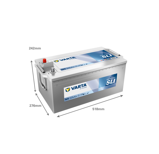 Μπαταρία VARTA ProMotive SLI N9 (225Ah 1150A 12V)