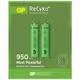 Μπαταρίες GP Rechargeable ReCyko+ AAA 950mAh (2τμχ)