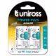 Μπαταρίες UNIROSS Power Plus Alkaline C / LR14 (2 τεμάχια)