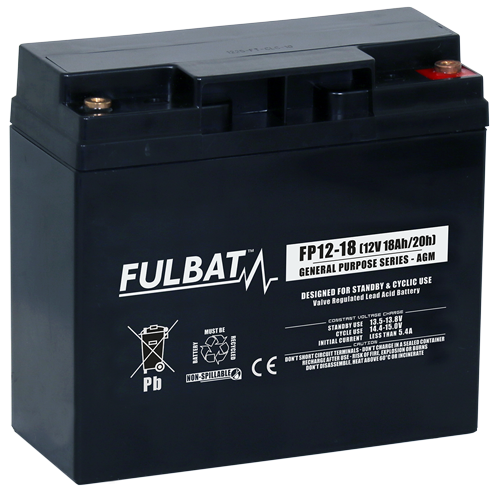 Μπαταρία FULBAT 18Ah 12V (FP12-18)