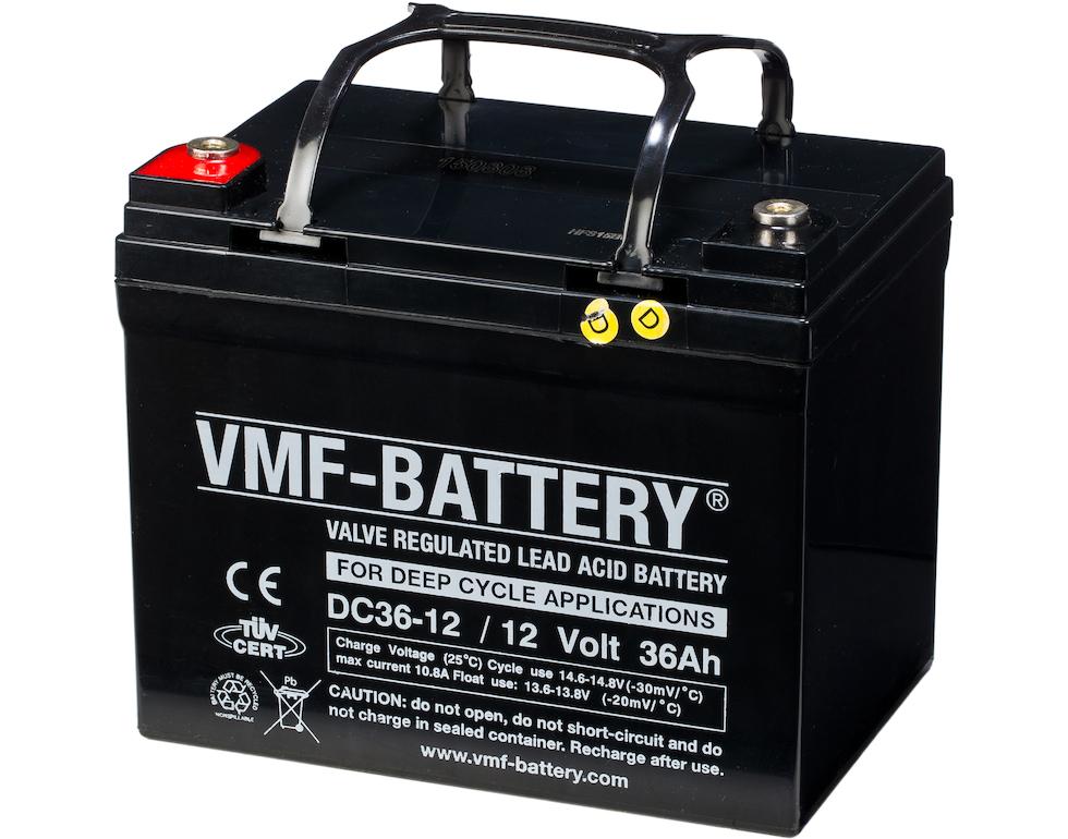 Μπαταρία VMF AGM Deep Cycle 12V 36Ah