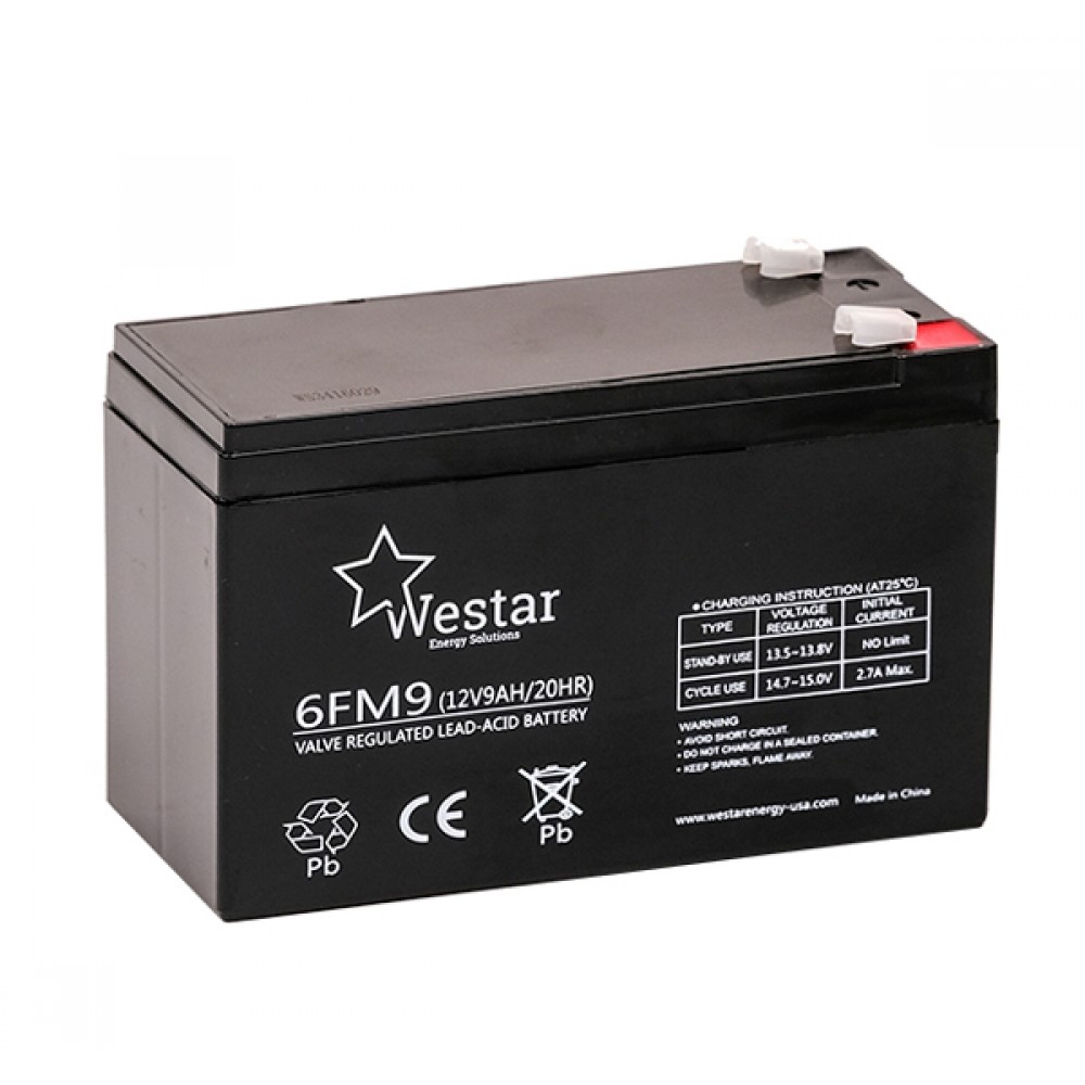 Μπαταρία Westar 9Ah 12V (6FM9)