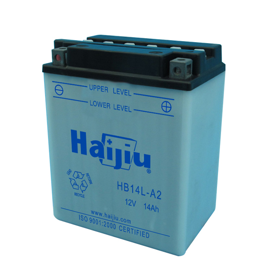 Μπαταρία HAIJIU 14Ah 190A 12V (HB 14L-A2)
