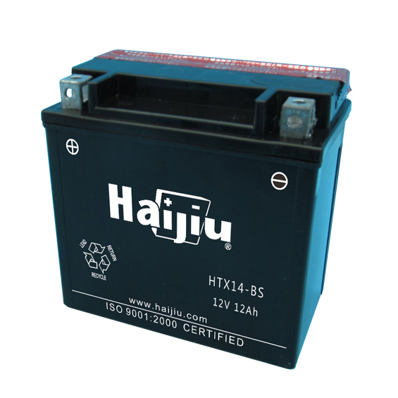 Μπαταρία HAIJIU 12Ah 200A 12V (HTX 14-BS)