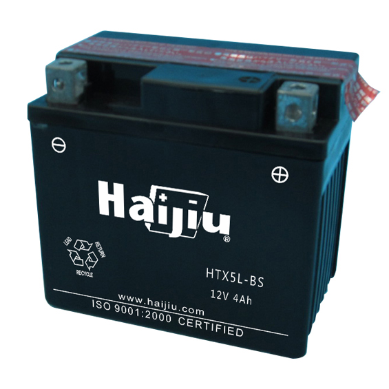 Μπαταρία HAIJIU 4Ah 80A 12V (HTX 5L-BS)