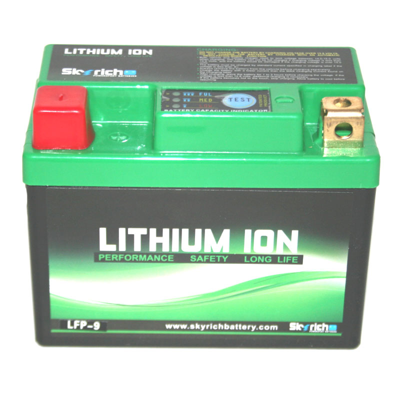 Μπαταρία Λιθίου SKYRICH LFP-9 (1.6Ah 105CA 12V)