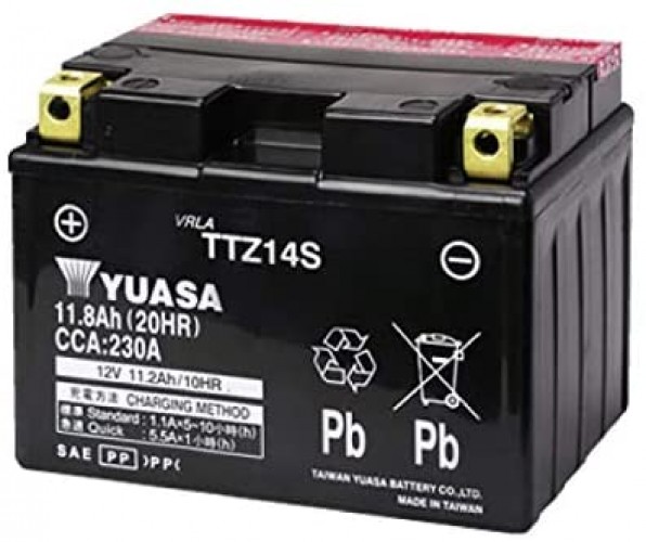 Μπαταρία YUASA 11.2Ah 230A 12V (TTZ 14S)