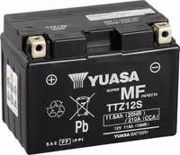 Μπαταρία YUASA 11Ah 210A 12V (TTZ 12S)