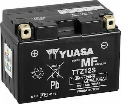 Μπαταρία YUASA 11Ah 210A 12V (TTZ 12S)