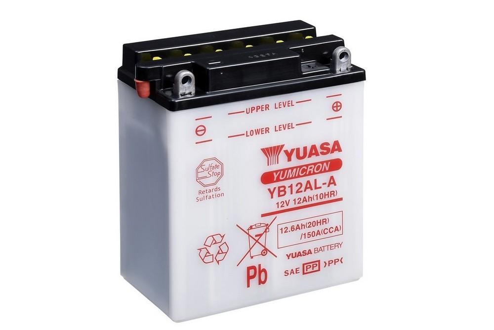 Μπαταρία YUASA 12.6Ah 150A 12V (YB 12AL-A)