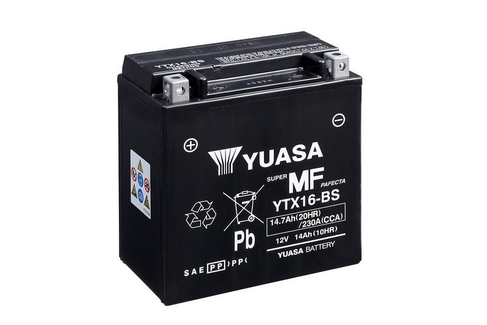 Μπαταρία YUASA 14Ah 230A 12V (YTX 16-BS)
