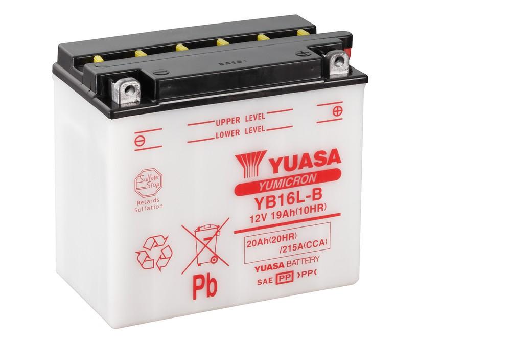 Μπαταρία YUASA 20Ah 215A 12V (YB 16L-B)