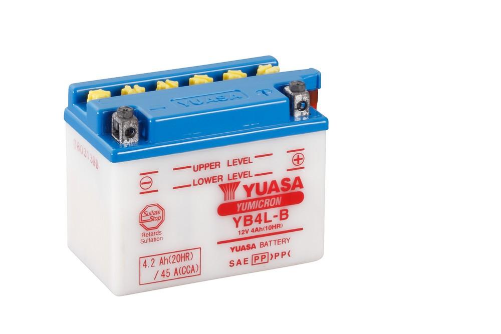 Μπαταρία YUASA 4Ah 45A 12V (YB 4L-B)