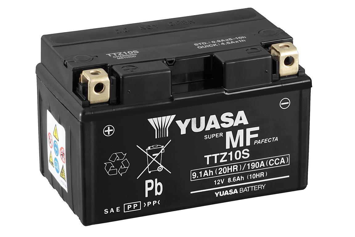 Μπαταρία YUASA 8.6Ah 190A 12V (TTZ 10S)