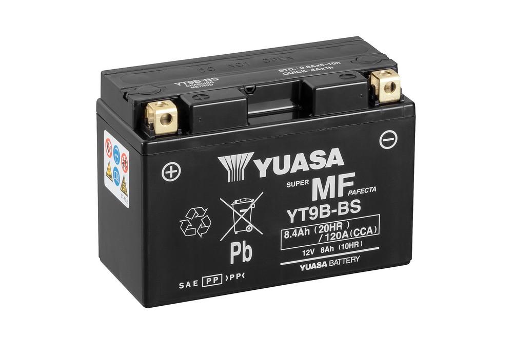 Μπαταρία YUASA 8Ah 120A 12V (YT 9B-BS)