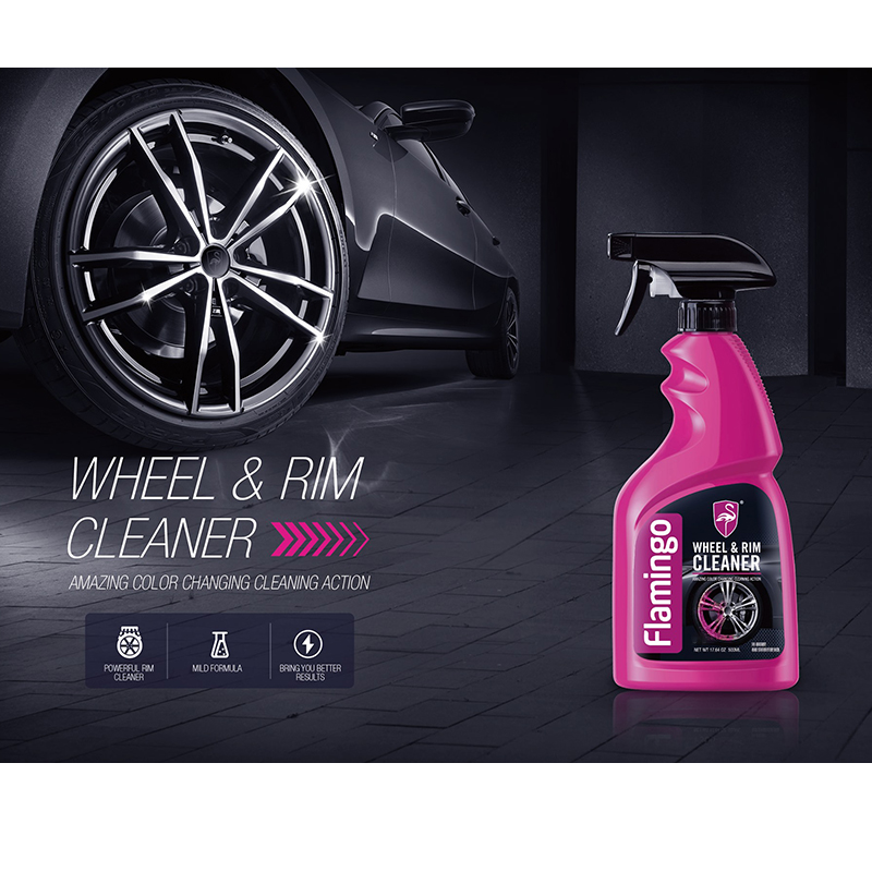 FLAMINGO ΕΝΙΣΧΥΜΕΝΟ ΚΑΘΑΡΙΣΤΙΚΟ ΤΡΟΧΩΝ & ΖΑΝΤΩΝ 500ml