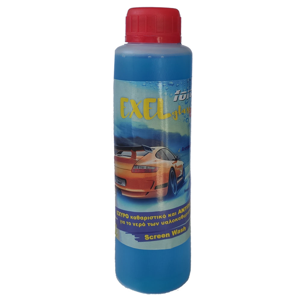 Υγρό Υαλοκαθαριστήρων FORCE Exel Glass 250mL