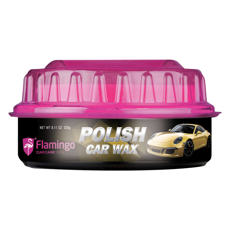Κερί Γυαλίσματος Με Σφουγγάρι Εφαρμογής FLAMINGO 230mL