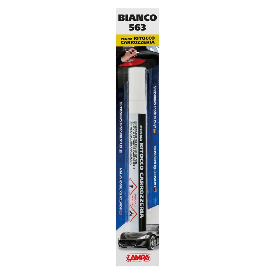 Στυλό Επισκευής Γρατζουνιών LAMPA SCRATCH FIX TOUCH-UP Με Κωδικό Χρώματος 563 (Άσπρο / 150ml)