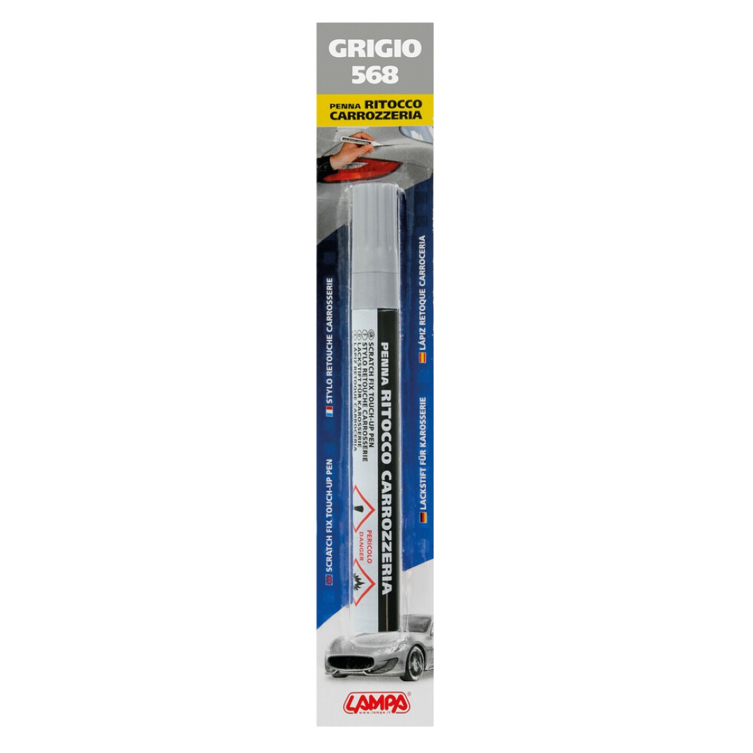 Στυλό Επισκευής Γρατζουνιών LAMPA SCRATCH FIX TOUCH-UP Με Κωδικό Χρώματος 568 (Γκρι / 150ml)