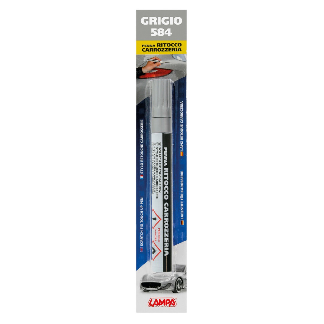 Στυλό Επισκευής Γρατζουνιών LAMPA SCRATCH FIX TOUCH-UP Με Κωδικό Χρώματος 584 (Γκρι / 150ml)