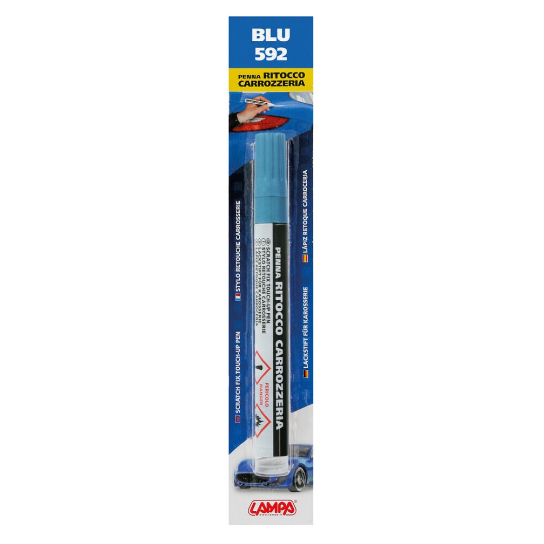 Στυλό Επισκευής Γρατζουνιών LAMPA SCRATCH FIX TOUCH-UP Με Κωδικό Χρώματος 592 (Μπλε / 150ml)