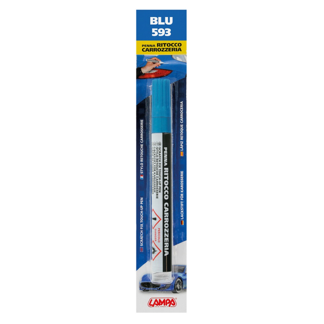 Στυλό Επισκευής Γρατζουνιών LAMPA SCRATCH FIX TOUCH-UP Με Κωδικό Χρώματος 593 (Μπλε / 150ml)