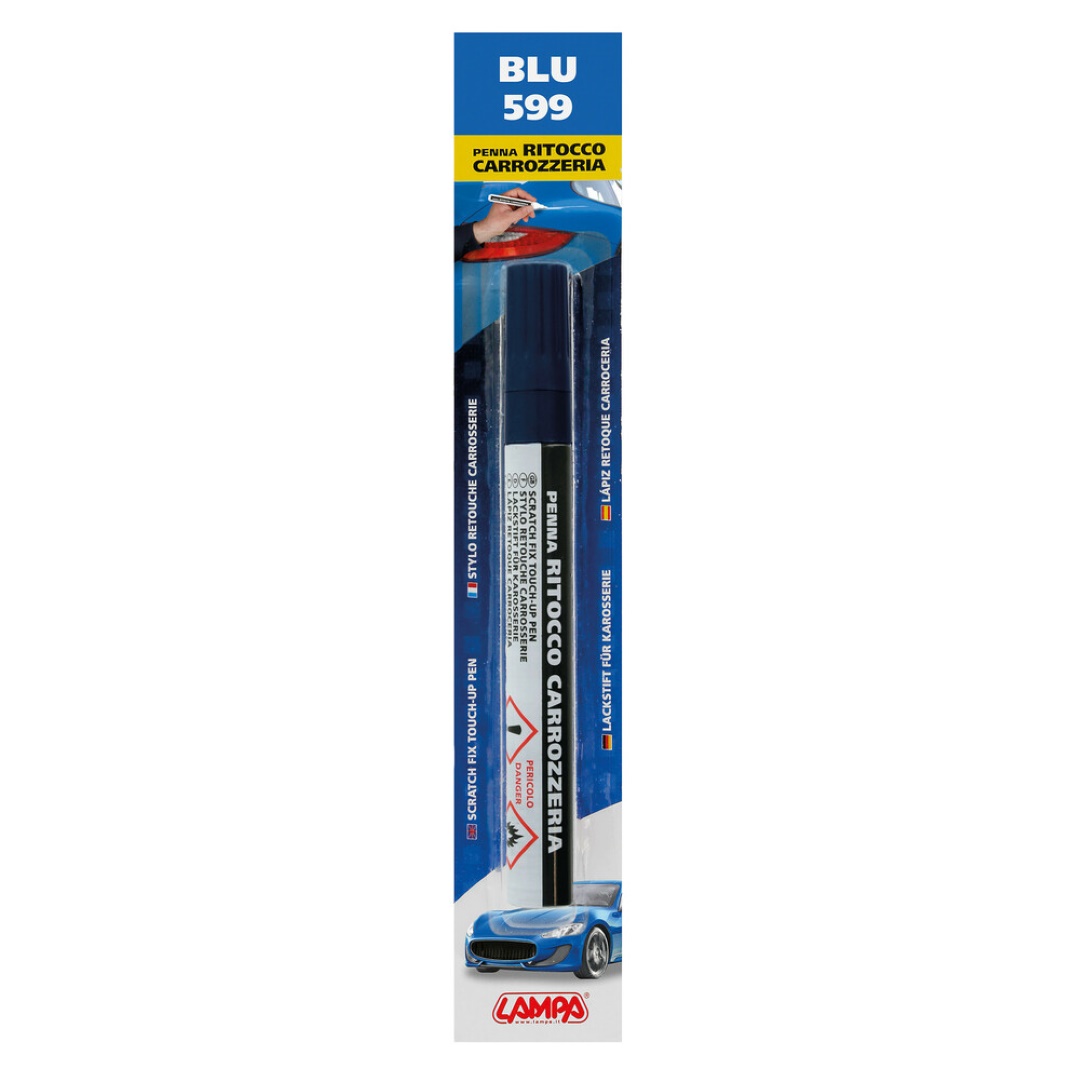 Στυλό Επισκευής Γρατζουνιών LAMPA SCRATCH FIX TOUCH-UP Με Κωδικό Χρώματος 599 (Μπλε / 150ml)