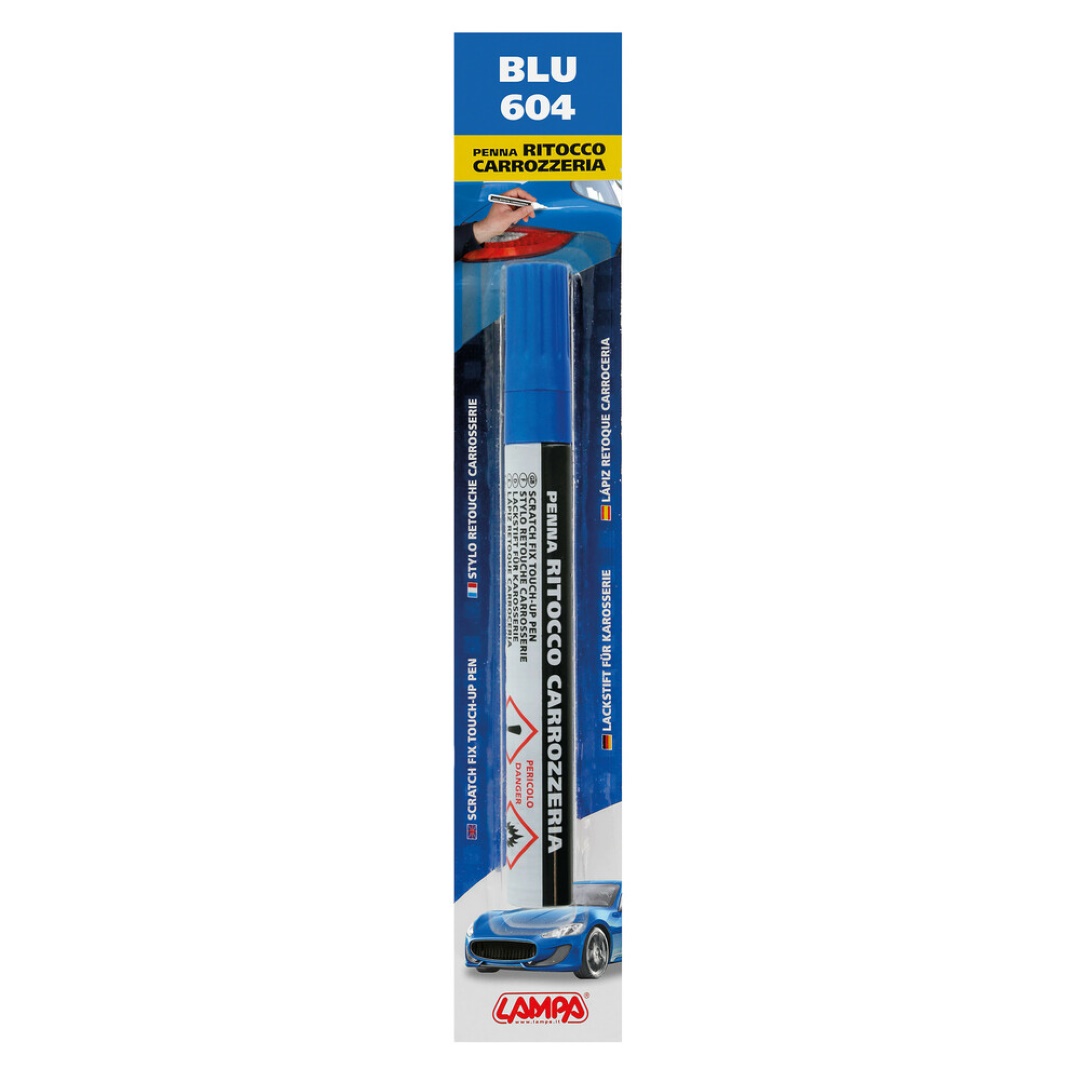 Στυλό Επισκευής Γρατζουνιών LAMPA SCRATCH FIX TOUCH-UP Με Κωδικό Χρώματος 604 (Μπλε / 150ml)