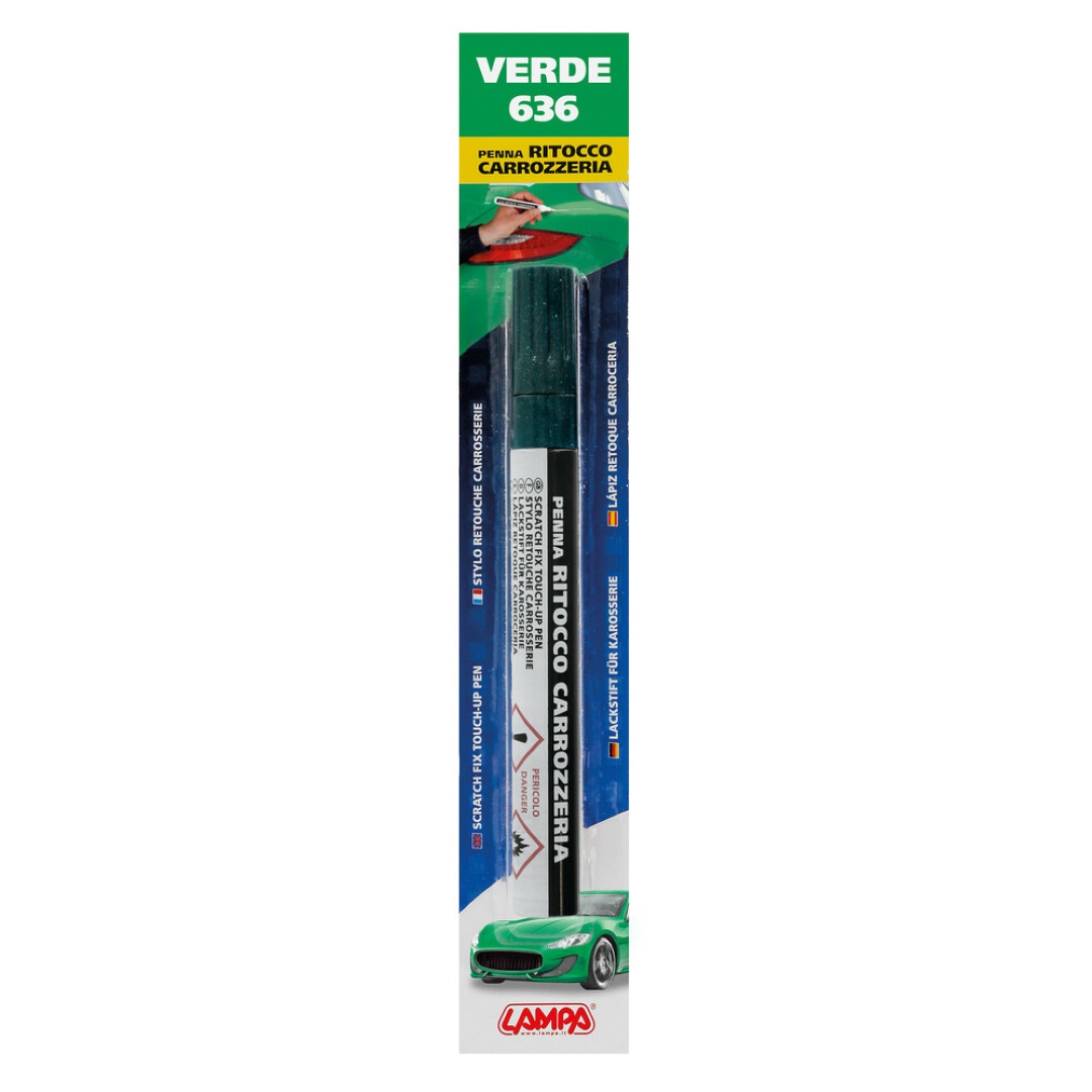 Στυλό Επισκευής Γρατζουνιών LAMPA SCRATCH FIX TOUCH-UP Με Κωδικό Χρώματος 636 (Πράσινο / 150ml)