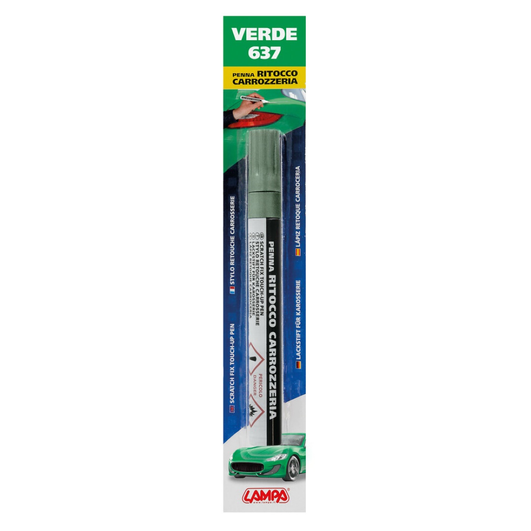 Στυλό Επισκευής Γρατζουνιών LAMPA SCRATCH FIX TOUCH-UP Με Κωδικό Χρώματος 637 (Πράσινο / 150ml)