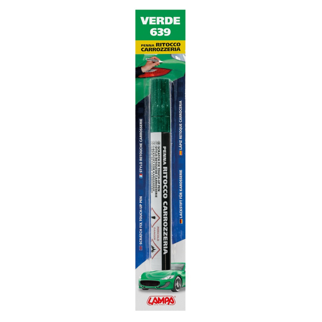 Στυλό Επισκευής Γρατζουνιών LAMPA SCRATCH FIX TOUCH-UP Με Κωδικό Χρώματος 639 (Πράσινο / 150ml)