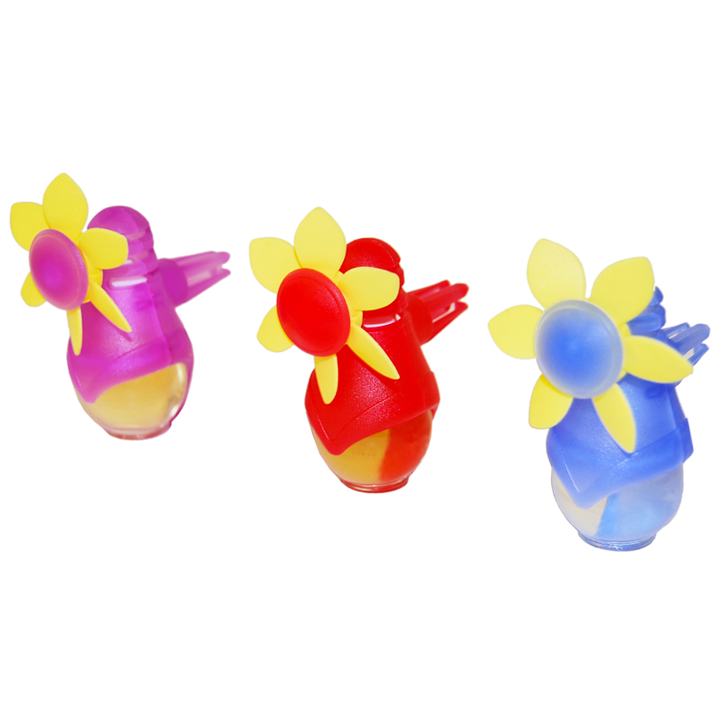 Αρωματικό Αεραγωγού DAISY Με Ανεμιστηράκι (Tropical Fresh / Φούξια)
