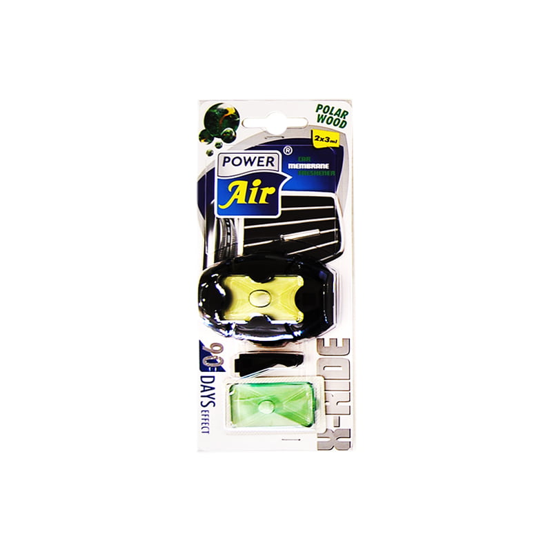 Αρωματικό Αεραγωγού X-Ride 2×3 ml - POLAR WOOD