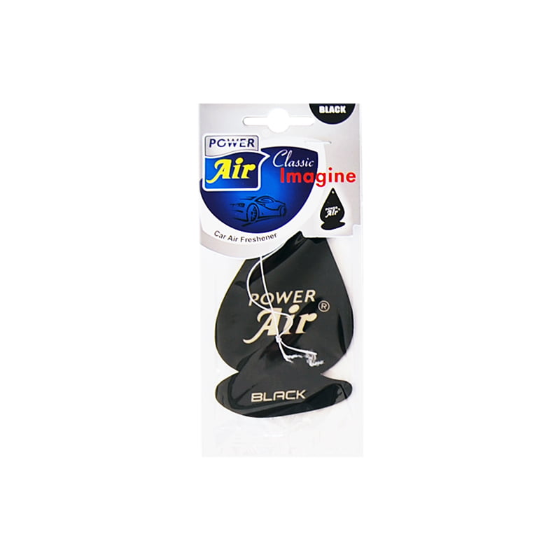 Αρωματικό Αυτοκινήτου Κρεμαστό Imagine Classic Power Air - BLACK