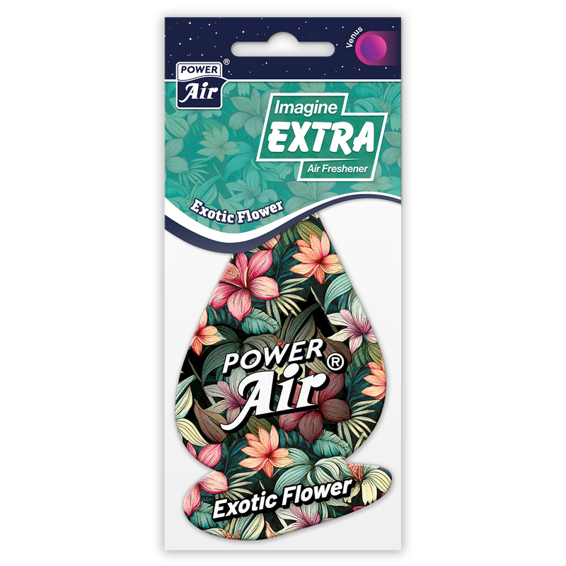 Αρωματικό Αυτοκινήτου Κρεμαστό Imagine Extra Power Air - EXOTIC FLOWER