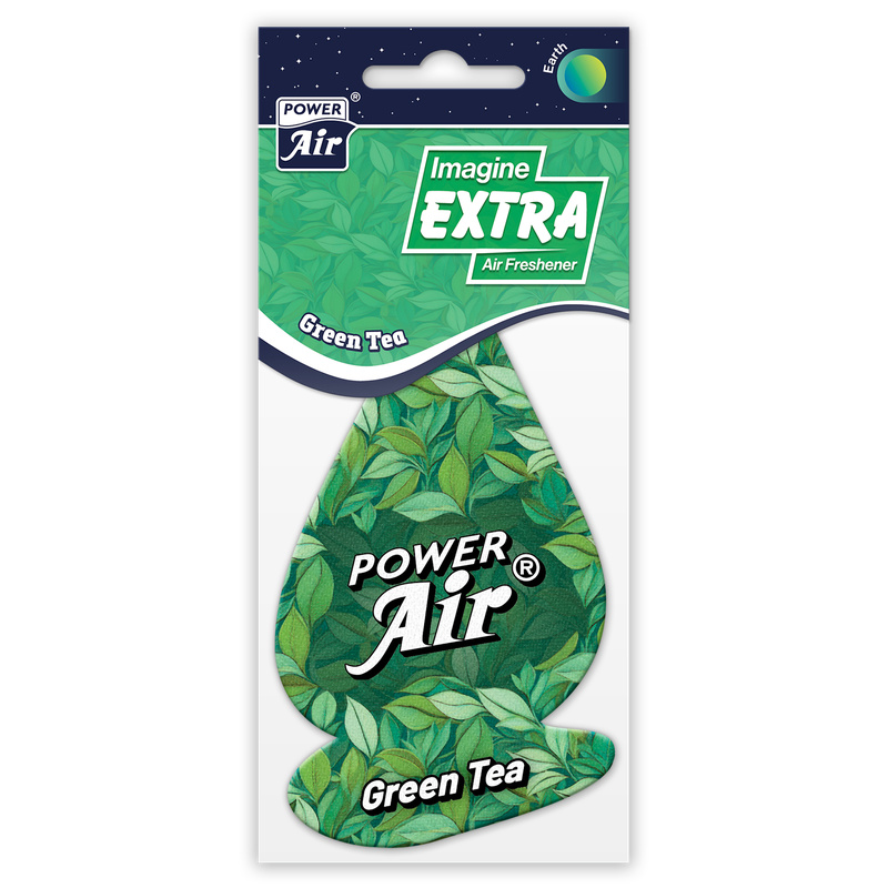 Αρωματικό Αυτοκινήτου Κρεμαστό Imagine Extra Power Air - GREEN TEA