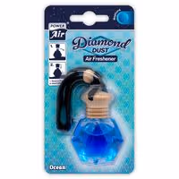 Αρωματικό Αυτοκινήτου Κρεμαστό Μπουκαλάκι Diamond Dust 9ml Power Air - BLUE OCEAN