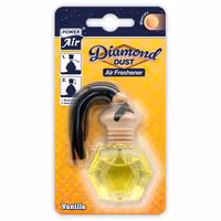 Αρωματικό Αυτοκινήτου Κρεμαστό Μπουκαλάκι Diamond Dust 9ml Power Air - VANILLA