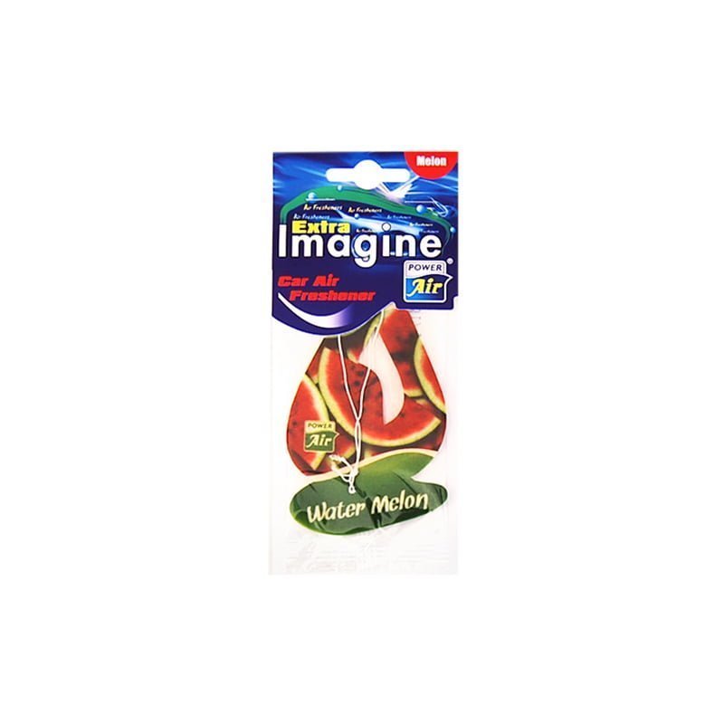 Αρωματικό Καρτελάκι Power Air Extra Imagine Water Melon (Πράσινο - Κόκκινο)
