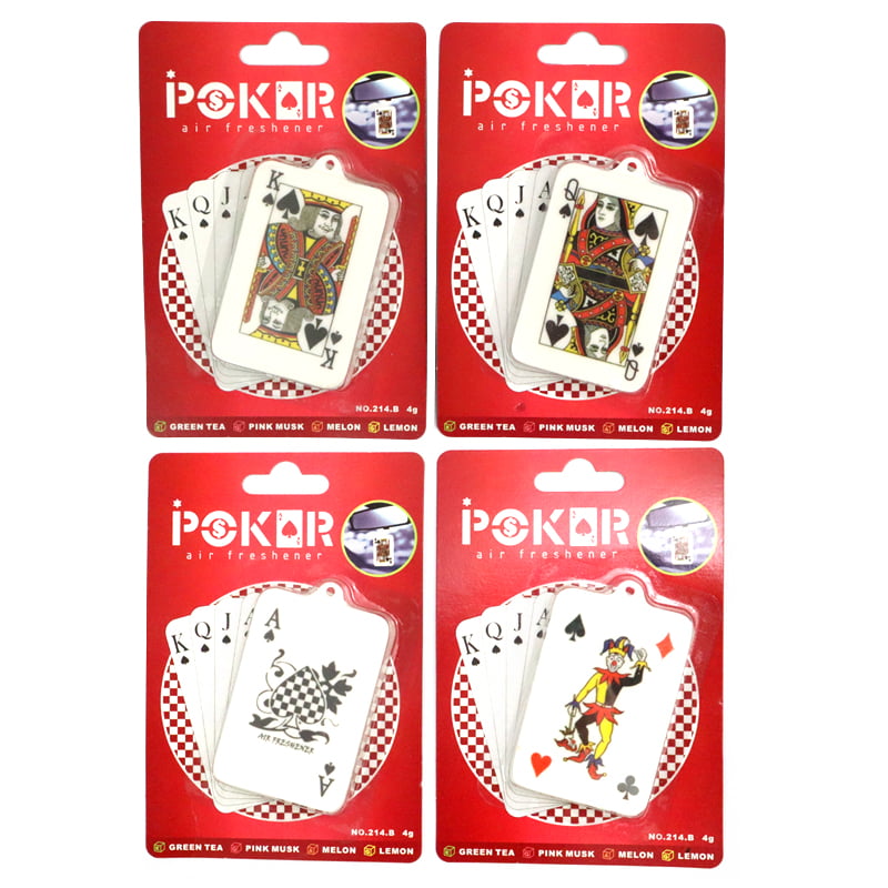 Αρωματικό Κρεμαστό Poker Τράπουλα (King / Green Tea)