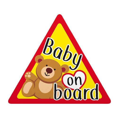 Ένδειξη BABY ON BOARD Στατικό (128mm x 112mm)