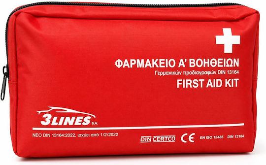 Φαρμακείο Α' Βοηθειών 3LINES Με Πιστοποίηση 13164:2022