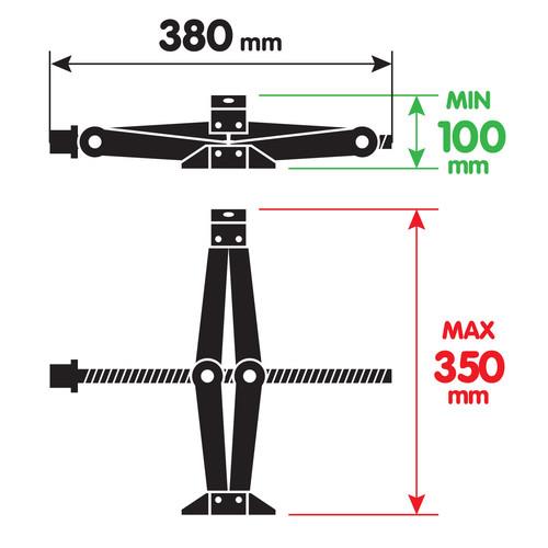 Γρύλος Μηχανικός LAMPA Με Καστάνια 1.000Kg