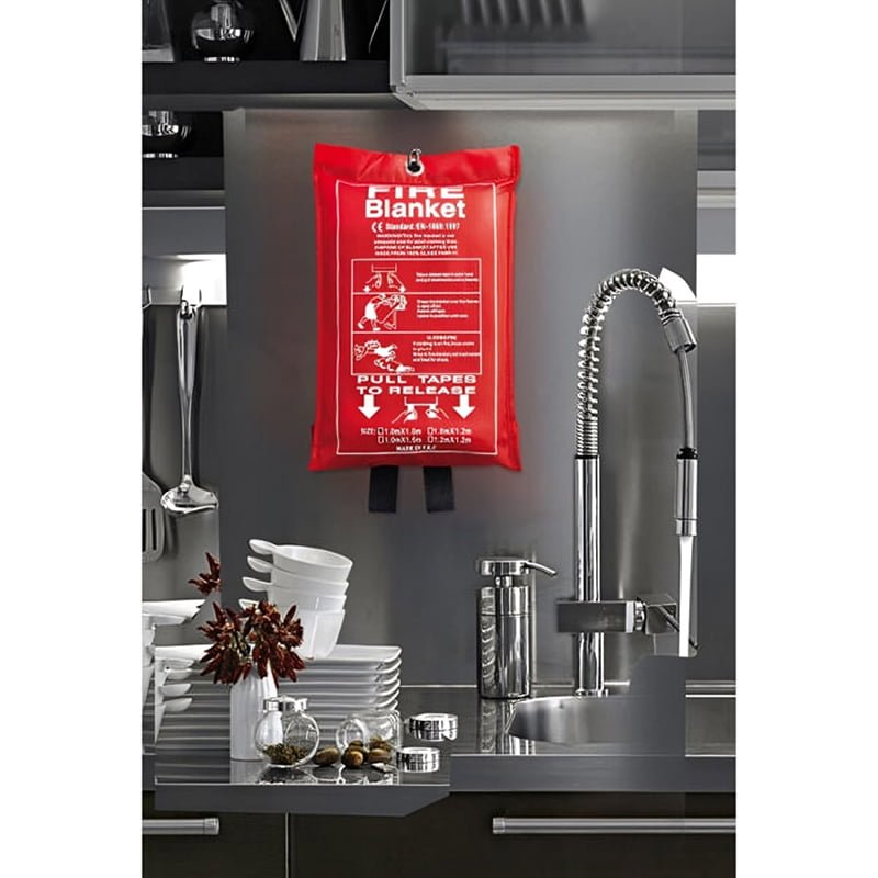 Πυρίμαχη Κουβέρτα Ανάγκης 1x1m