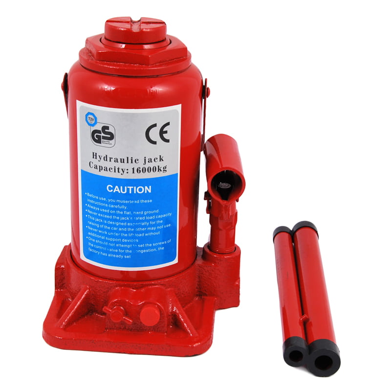 Υδραυλικός Γρύλος Μπουκάλας με Δυνατότητα Ανύψωσης έως 43εκ. και Φορτίο Βάρους έως 16 Τόνους