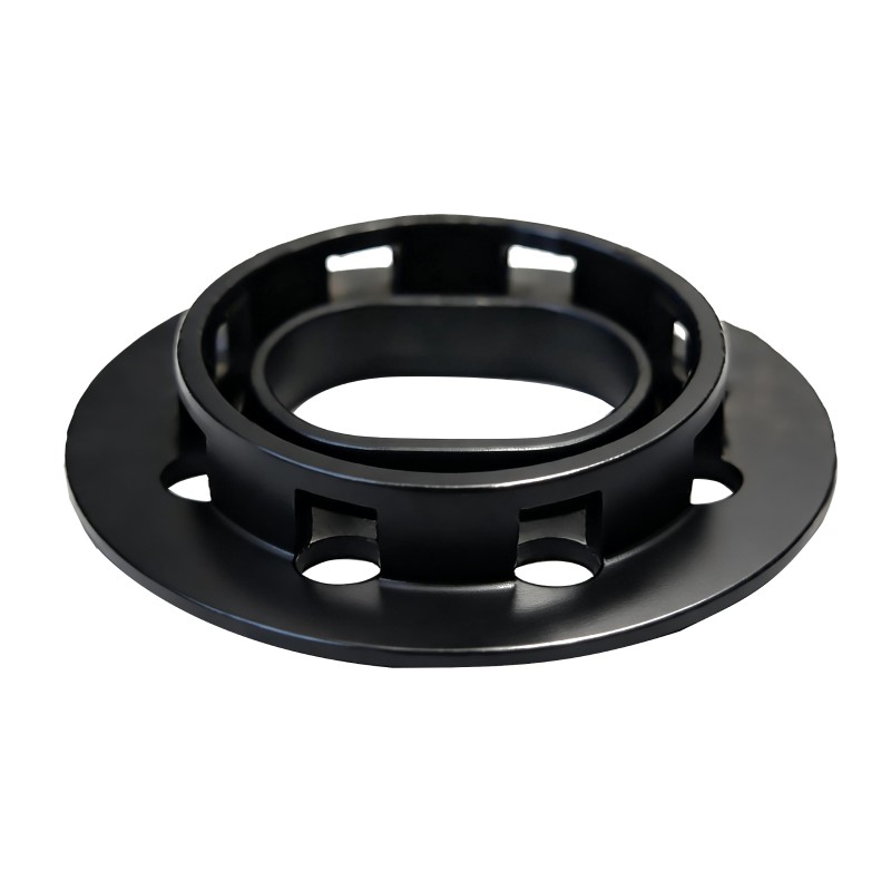 Σετ Κλιπς για Πατάκια Αυτοκινήτου Μαύρα 4τμχ 46x30mm Πλαστικό PP