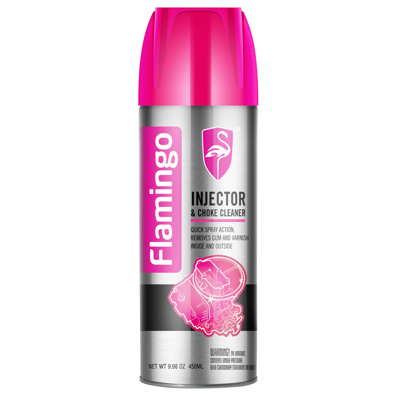 Καθαριστικό Σπρέυ Injection & Καρμπυρατέρ FLAMINGO 450mL